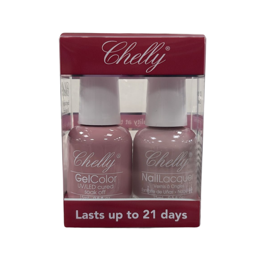 CHELLY Duo GelColor UV/LED Cured Soak OFF and NAIL Lacquer